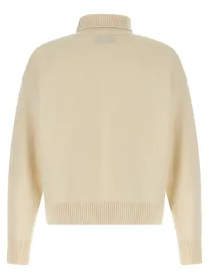 'Matis' turtleneck sweater UKS821KN0071185 AMI PARIS White