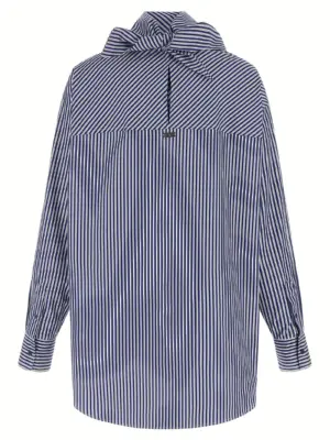 'Bandana Blouse' shirt UTP801CO01334901 AMI PARIS Light Blue