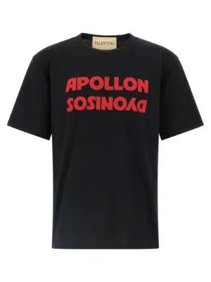 Valentino Garavani 'Apollon/Dyonisos' T-shirt VALENTINO GARAVANI Black