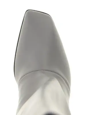 'Cizin' boots 100% calfskin leather (Bos Taurus) VICINI Gray