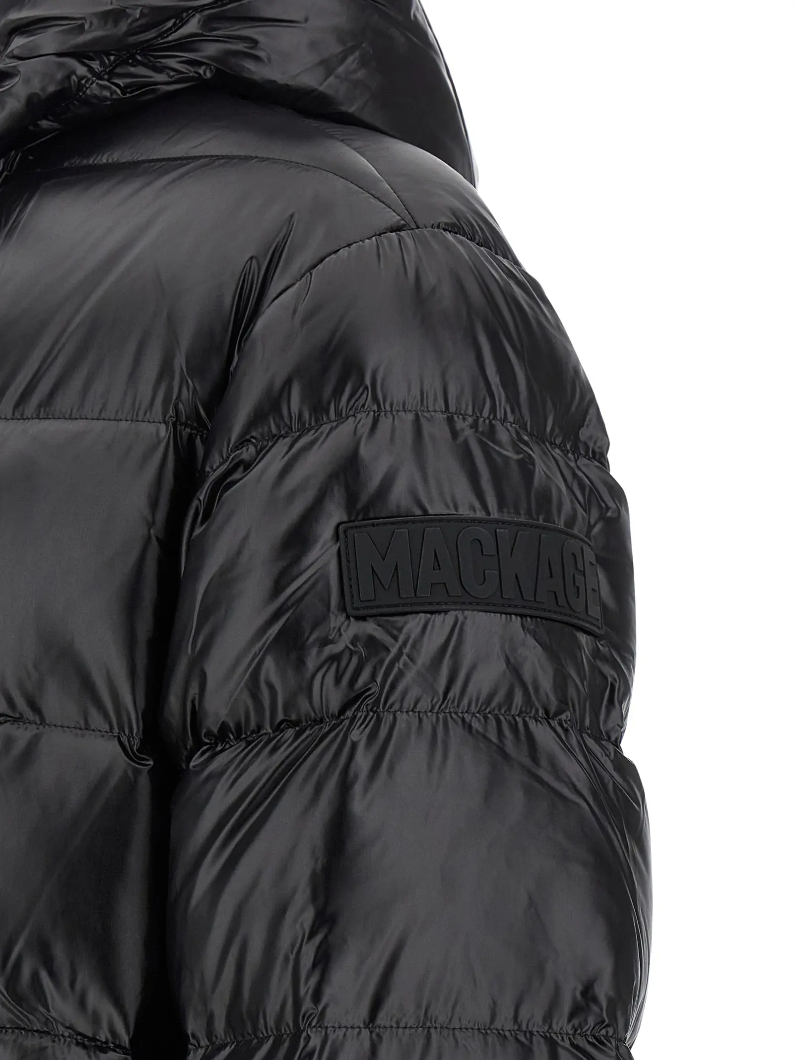 Куртка пухова Mackage Victor-R Чорна 4 'Victor-R' down jacket 100% nylon MACKAGE Black