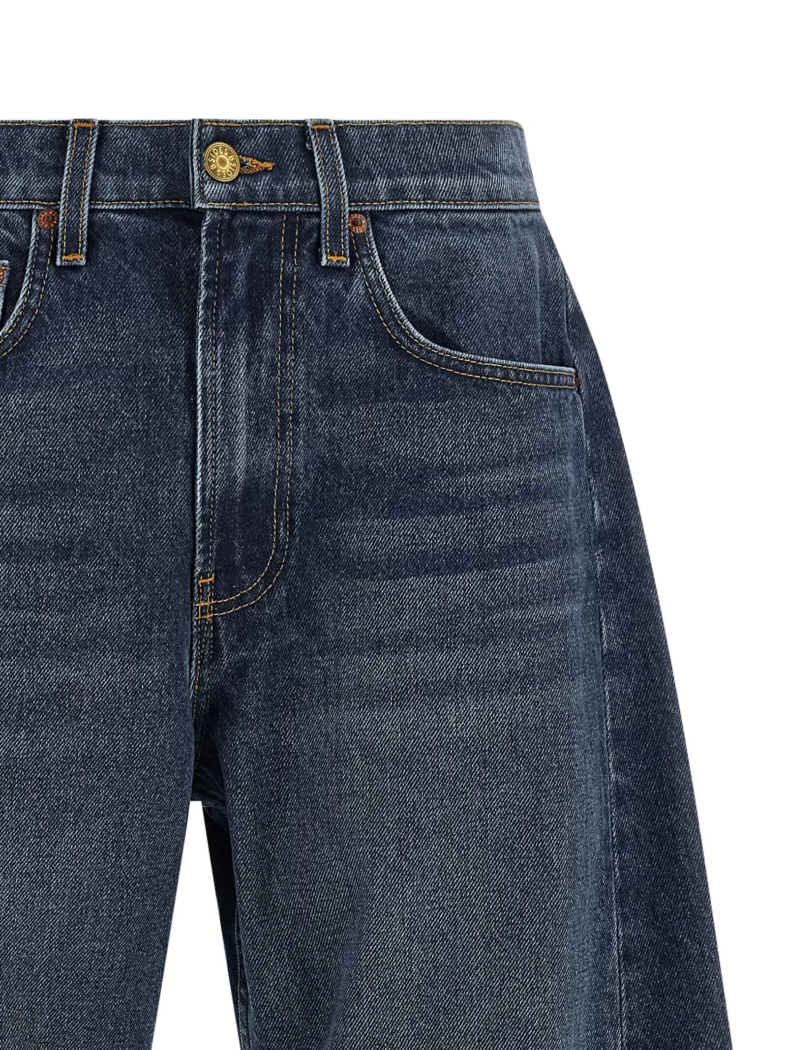 Джинси Relaxed Cuffed Lasso B Sides Сині 3 'Relaxed Cuffed Lasso' jeans Woman B SIDES Blue