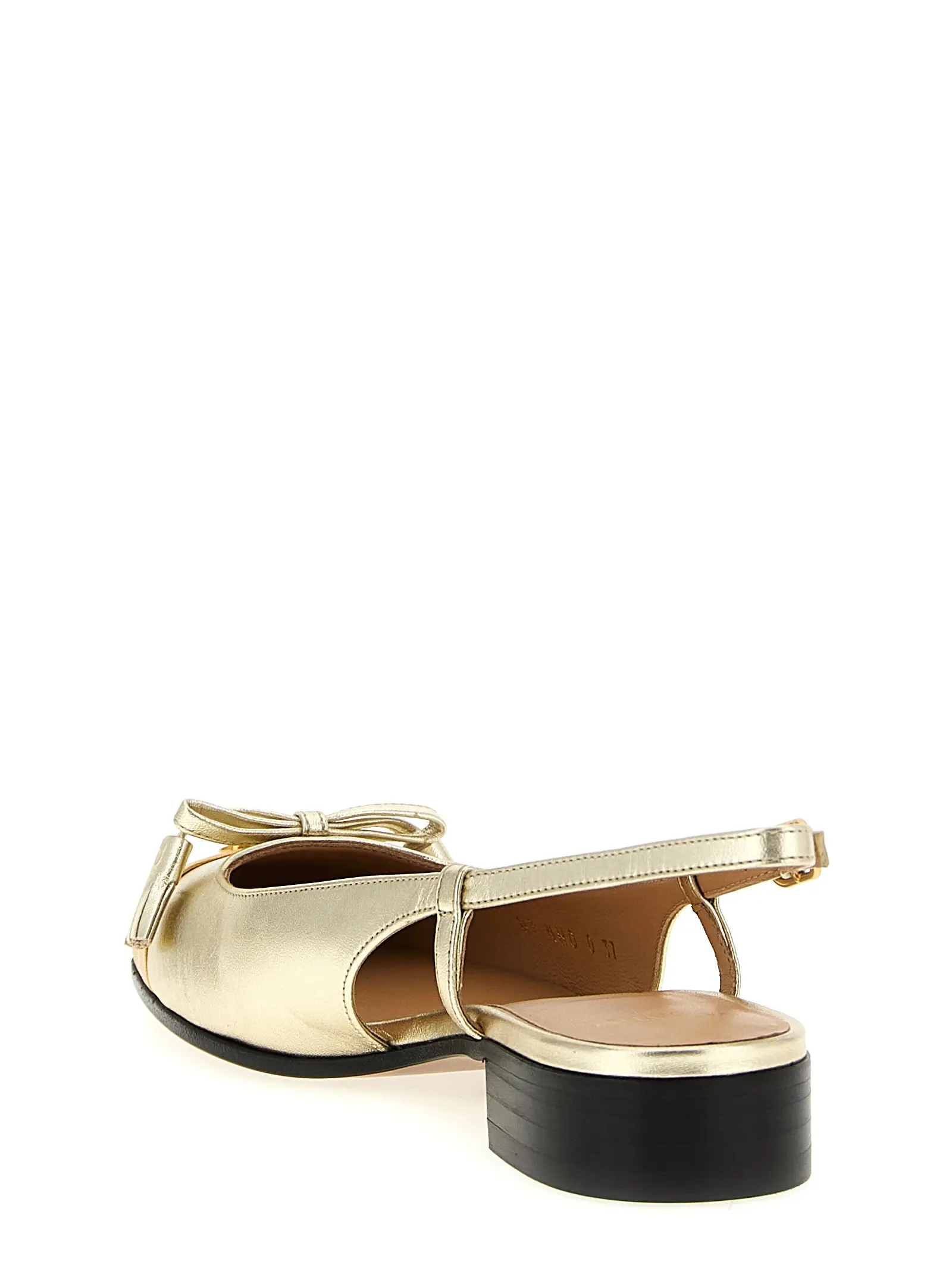 Туфлі Valentino Garavani Valet Du Roi Valentino Garavani Золоті 3 Valentino Garavani 'Valet Du Roi' slingback Woman VALENTINO GARAVANI Gold