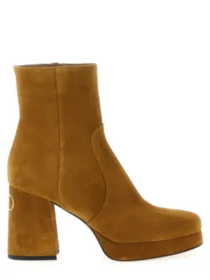 Valentino Garavani 'Fawcette' ankle boots VALENTINO GARAVANI Beige