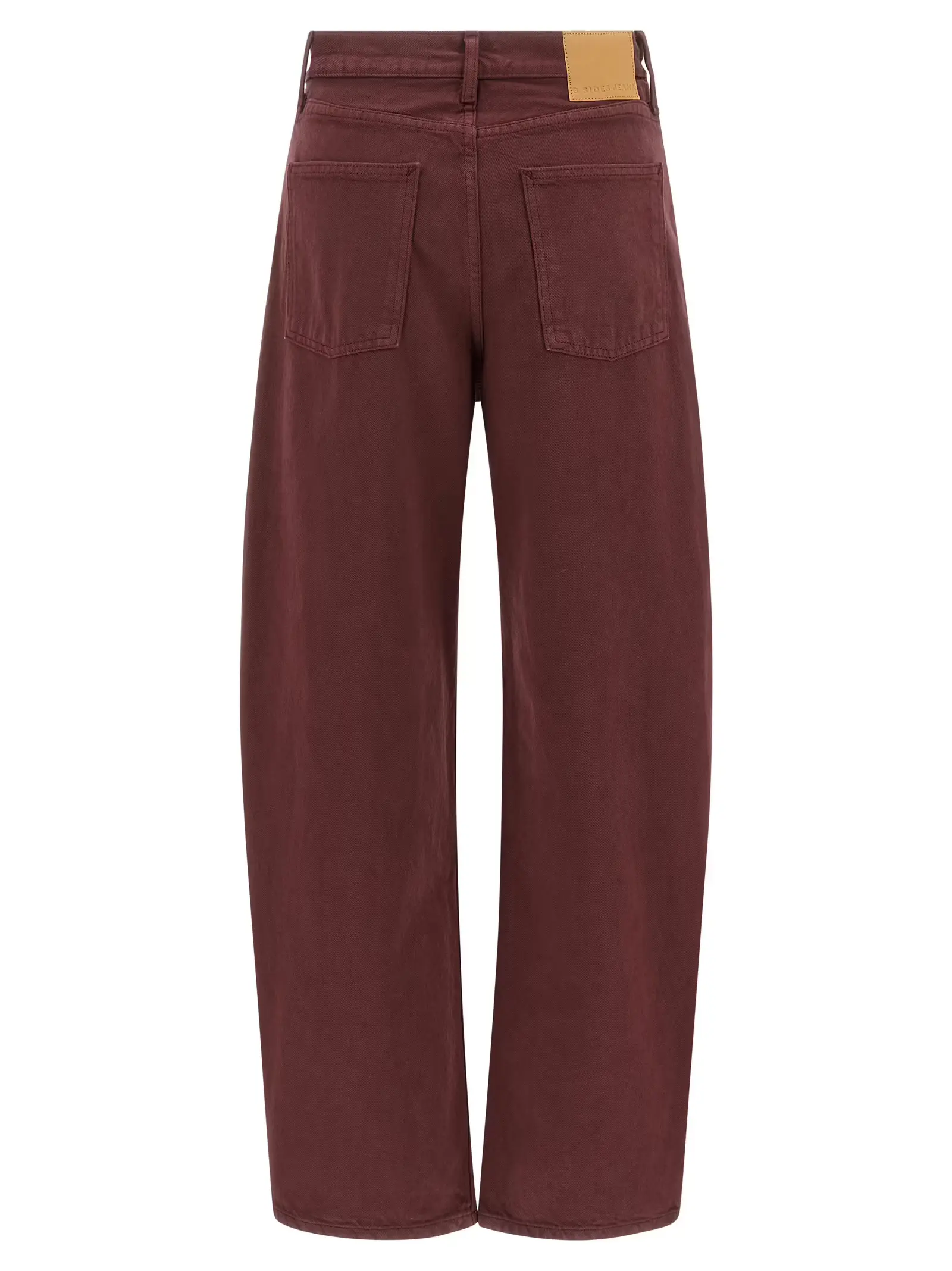 Джинси Leroy Mid Relaxed Bow B Sides Бордові 2 'Leroy Mid Relaxed Bow' jeans W201BOD B SIDES Bordeaux