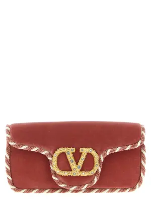 Valentino Garavani 'Locò' clutch bag VALENTINO GARAVANI Pink