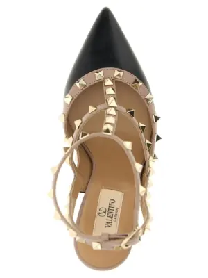 Valentino Garavani 'Rockstud' pumps 100% lamb leather (Ovis aries) VALENTINO GARAVANI Black