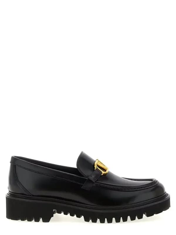Valentino Garavani 'VLogo Signature' loafers VALENTINO GARAVANI Black