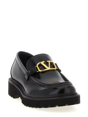 Valentino Garavani 'VLogo Signature' loafers W2S0EU0BEK0NO VALENTINO GARAVANI Black