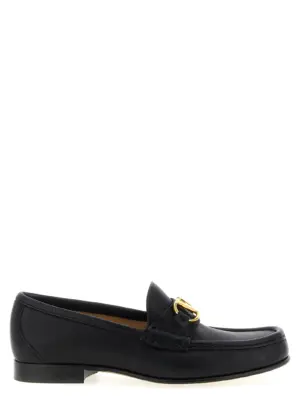 Valentino Garavani VLogo Signature Loafers VALENTINO GARAVANI Black