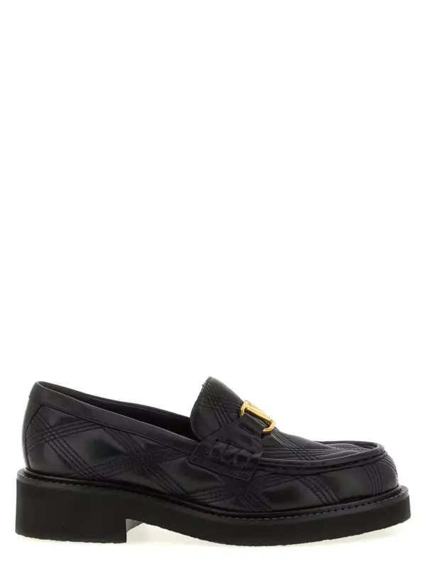 Valentino Garavani 'Quiltie' loafers VALENTINO GARAVANI Black