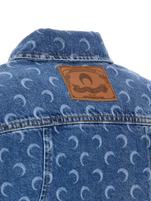 'Moon' jacket 100% cotton MARINE SERRE Light Blue