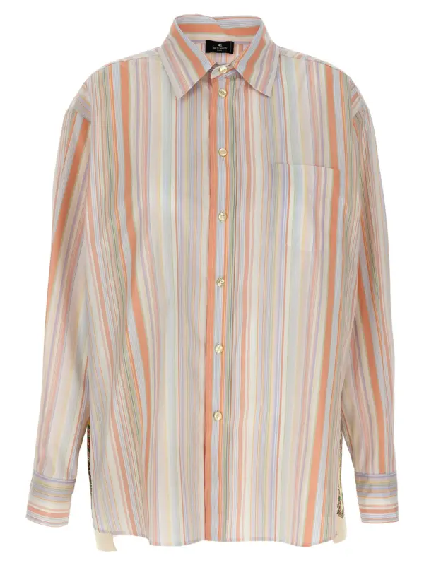 Paisley insert shirt ETRO Multicolor