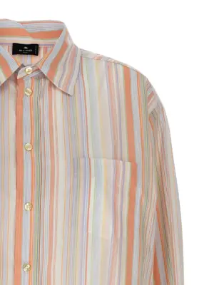 Paisley insert shirt Woman ETRO Multicolor