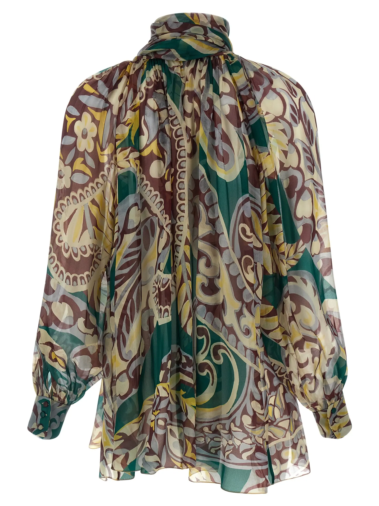 Блуза Paisley print Etro Багатокольорова 2 Paisley print blouse WRJA015099SA1K3X0890 ETRO Multicolor