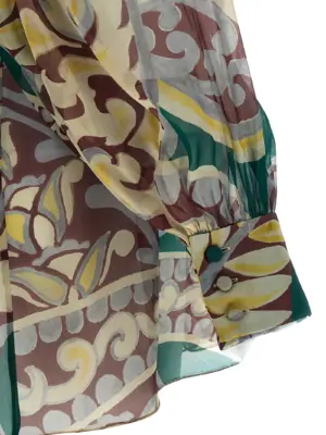 Paisley print blouse 100% silk ETRO Multicolor
