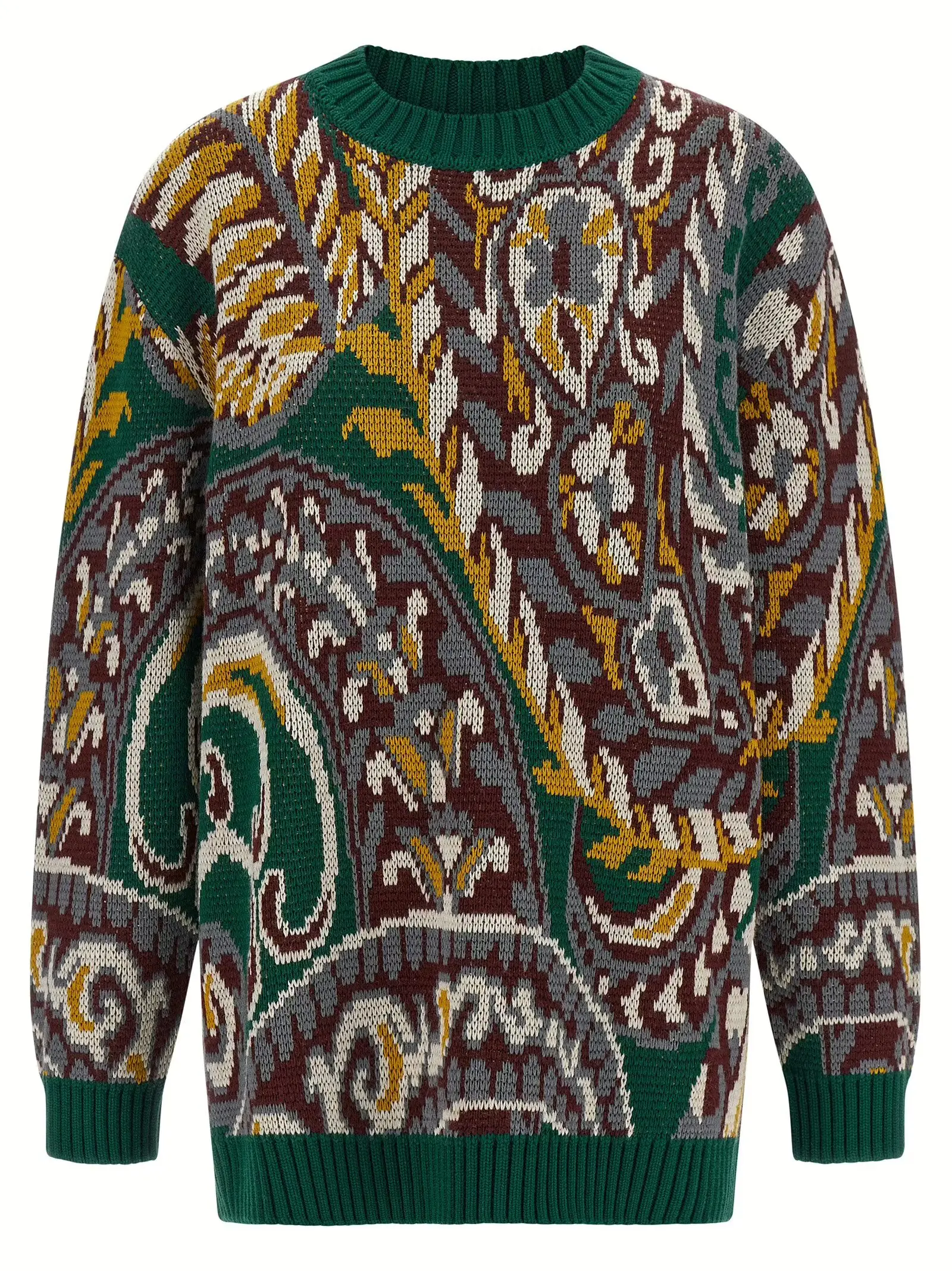 Светр вовняний Etro Багатокольоровий 1 Wool sweater ETRO Multicolor