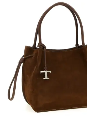 'Buz' medium shoulder bag Woman TOD'S Brown
