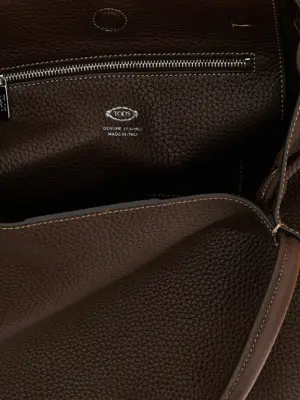 'Buz' medium shoulder bag 100% bull skin TOD'S Brown