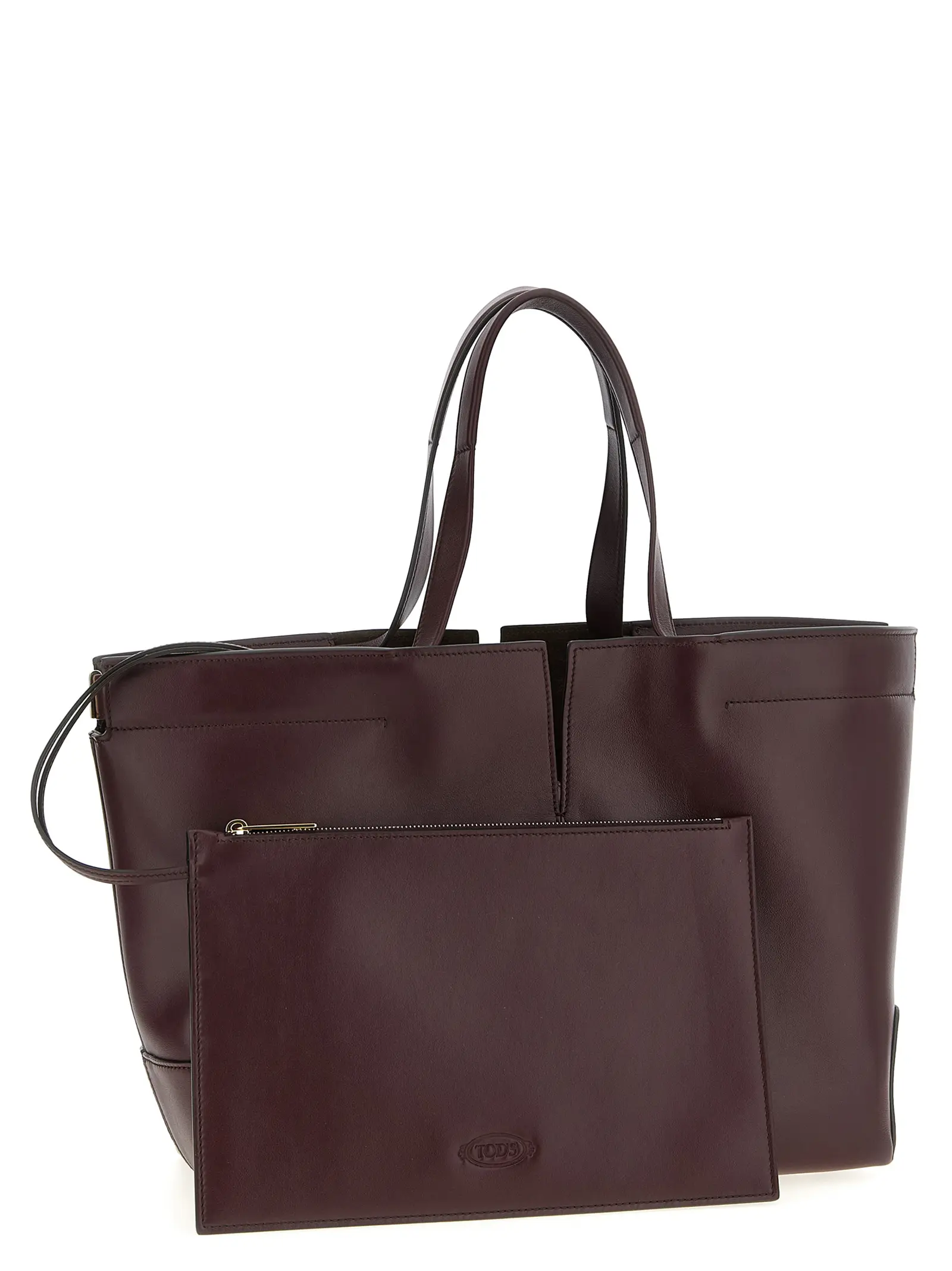 Сумка шопер Tod's Tod's Di Bag Folio medium-small Бордова 3 Medium-small 'Tod's Di Bag Folio' shopping bag Woman TOD'S Bordeaux
