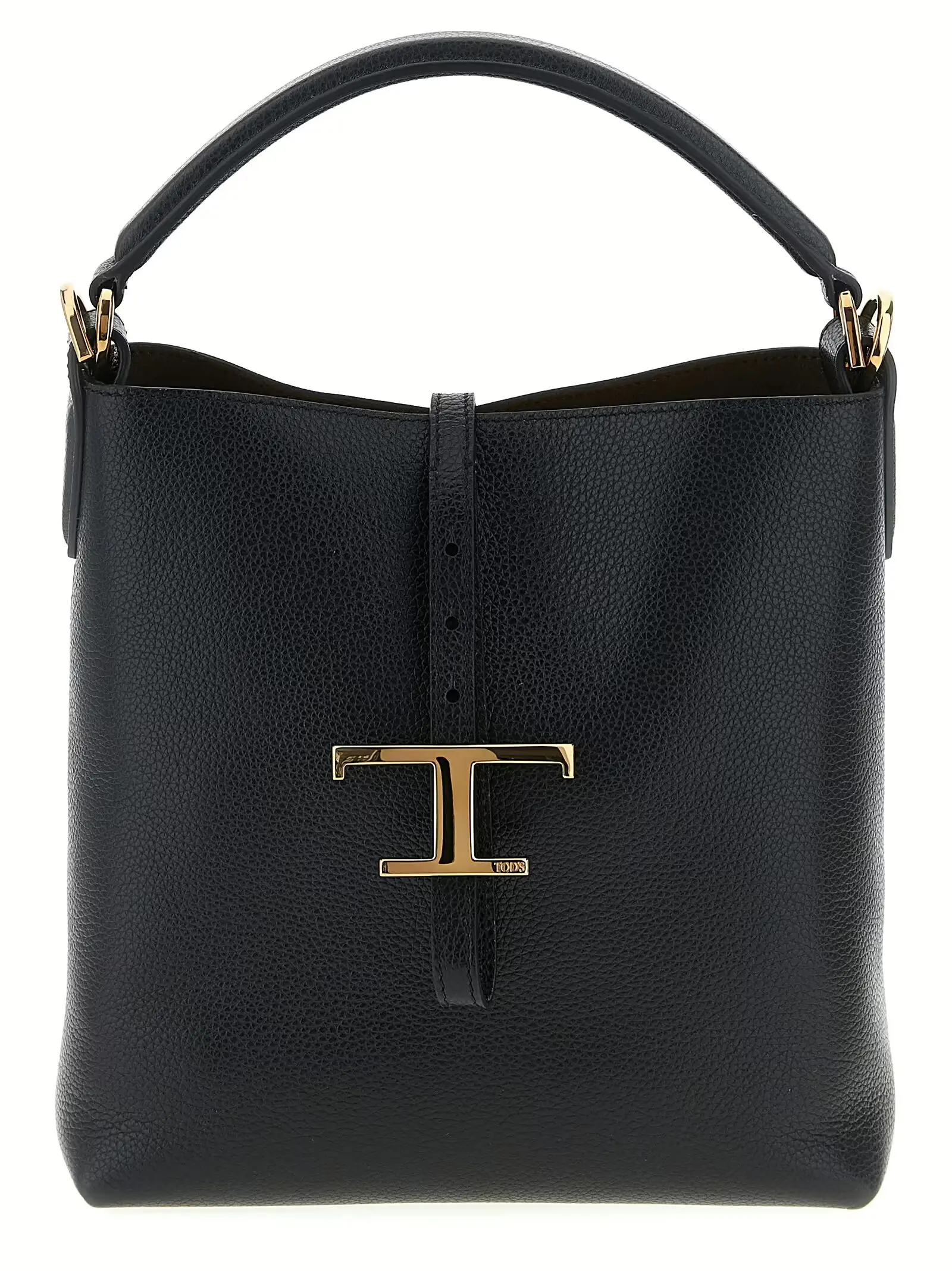 Сумка-бакет Tod's T Timeless Mini Чорна 1 'T Timeless' mini bucket bag TOD'S Black