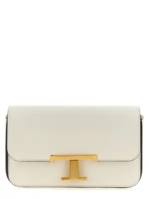 Micro 'T-Timeless' crossbody bag TOD'S Beige
