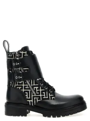 'Ranger' ankle boots BALMAIN Black