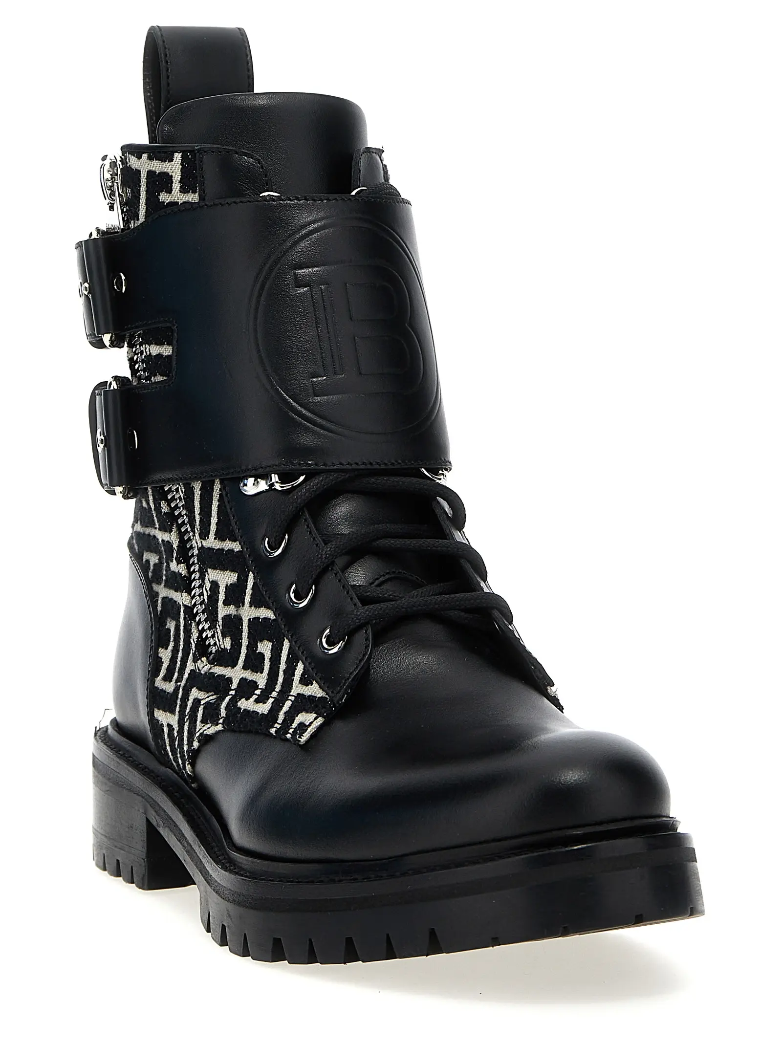 Черевики Balmain Ranger Чорні 2 'Ranger' ankle boots XM1TC180TJMLGFE BALMAIN Black