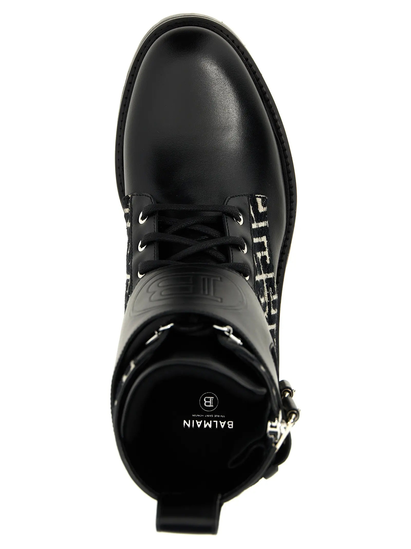 Черевики Balmain Ranger Чорні 4 'Ranger' ankle boots 100% leather BALMAIN Black