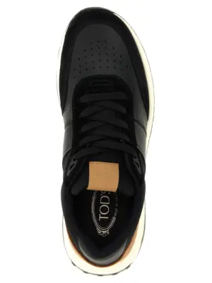 'Running' sneakers 70% calf leather 30% polyamide TOD'S Black