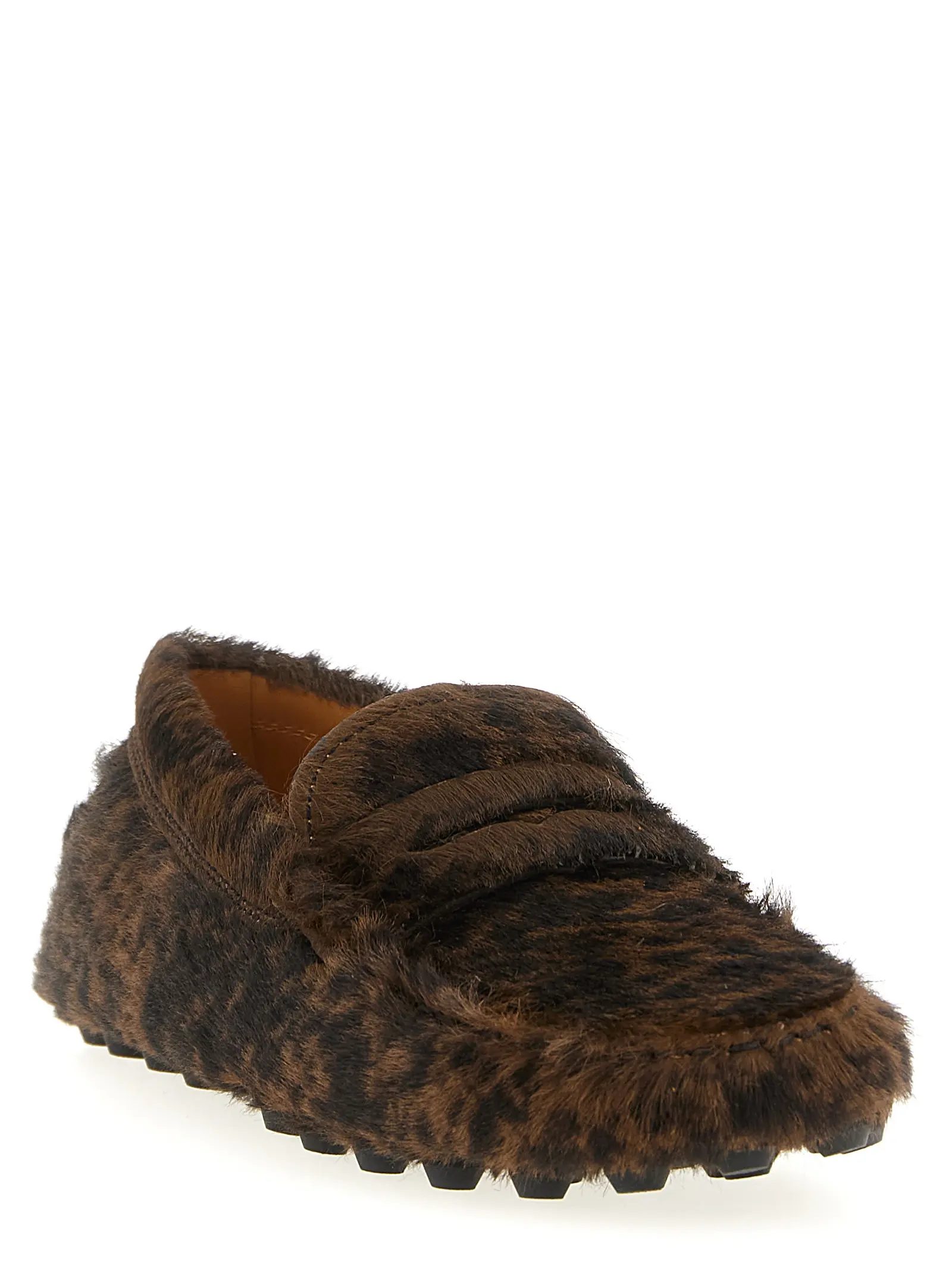 Лофери Tod's Gommino Macro Коричневі 2 'Gommino Macro' loafers XXW52K00010UFZ3L57 TOD'S Brown