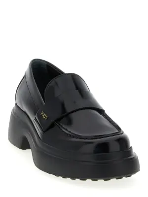 Leather loafers XXW74L0JL00SHAB999 TOD'S Black