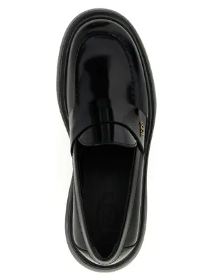 Leather loafers 100% calfskin leather (Bos Taurus) TOD'S Black