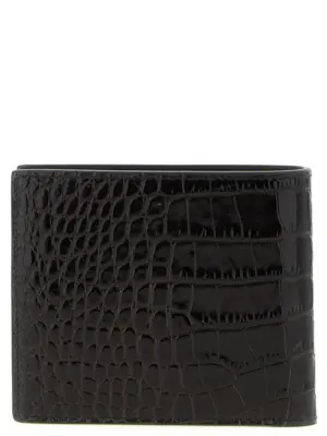 Crocodile leather wallet Y0410LCL439S1B087 TOM FORD Brown