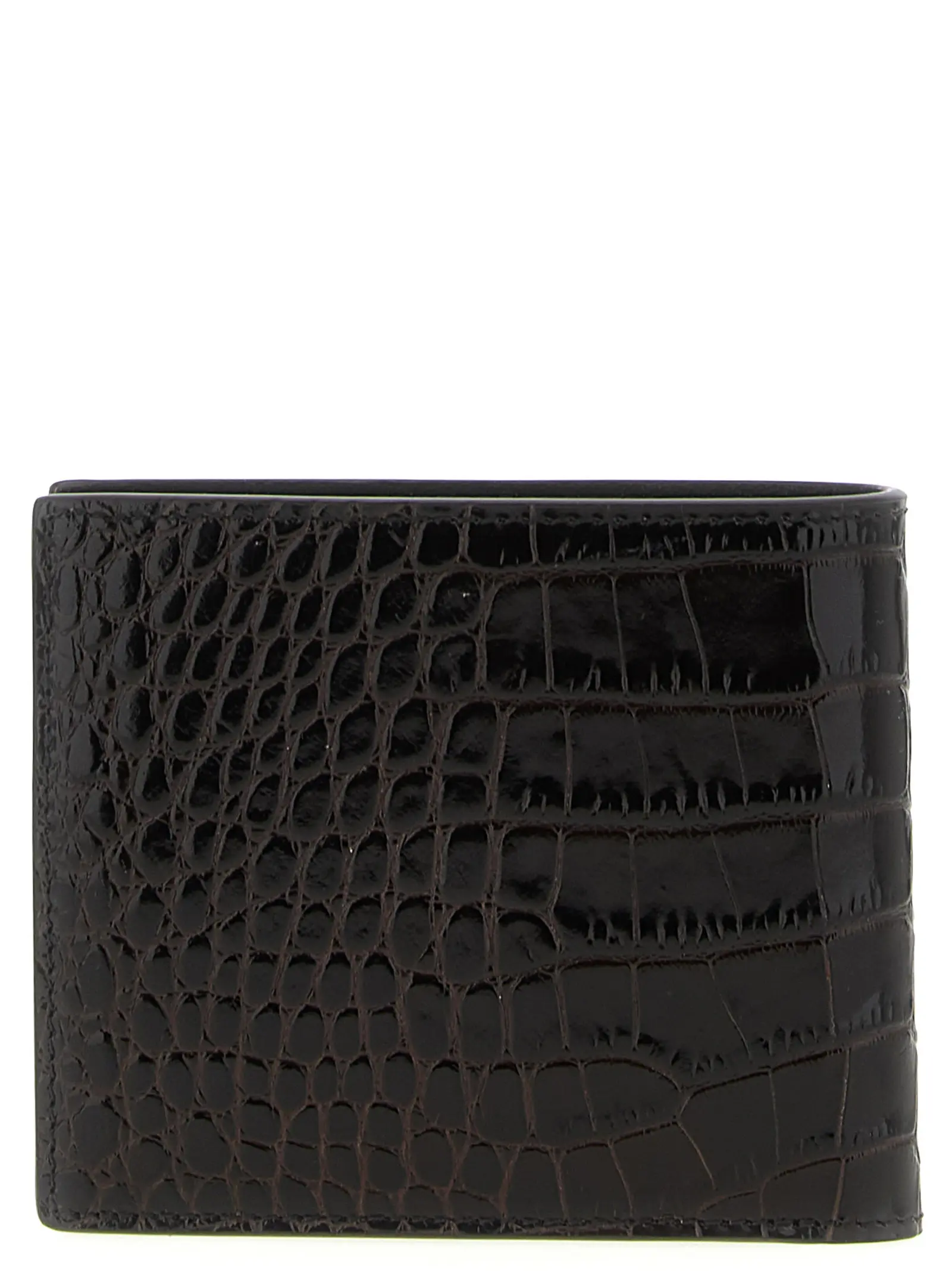 Гаманець Tom Ford Crocodile leather Коричневий 2 Crocodile leather wallet Y0410LCL439S1B087 TOM FORD Brown