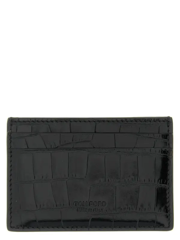 'Exotic Line' card holder TOM FORD Black