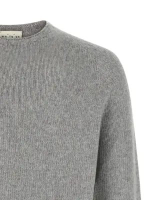 Cashmere sweater Man MA'RY'YA Gray