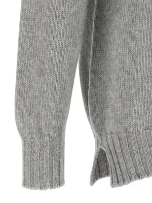 Cashmere sweater 90% virgin wool 10% cachemire MA'RY'YA Gray