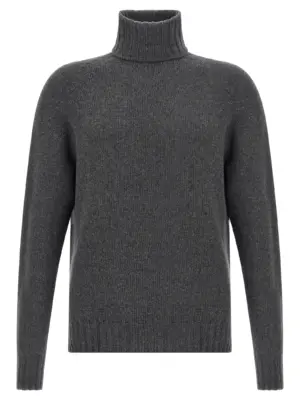 High neck sweater MA'RY'YA Gray