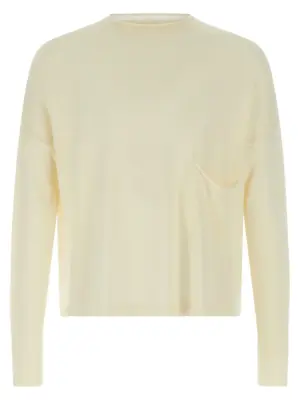 Wool sweater MA'RY'YA White