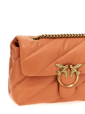 'Love Puff Classic' crossbody bag Woman PINKO Orange