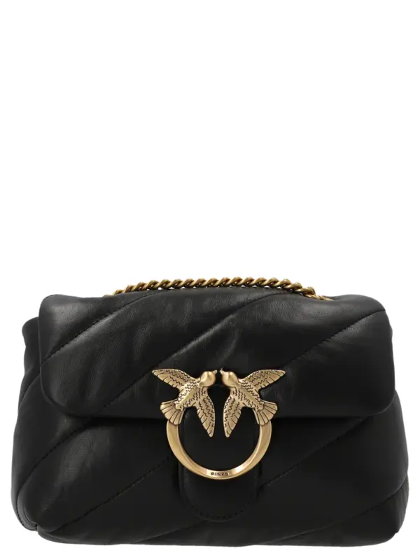 'Love Mini Puff' crossbody bag PINKO Black