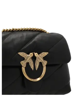 'Love Mini Puff' crossbody bag Woman PINKO Black