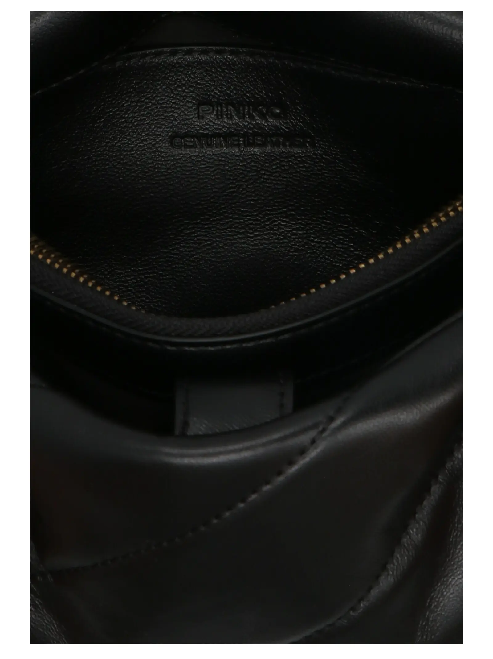 Сумка крос-боді Love Mini Puff Pinko Чорна 4 'Love Mini Puff' crossbody bag 100% lamb leather PINKO Black