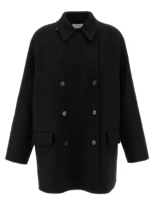 'Azuron' coat 10141W4067BLK THE ROW Black