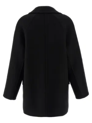 'Azuron' coat Woman THE ROW Black