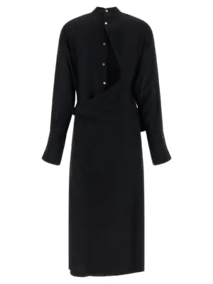 'Thalassa' dress 10244W4084BLK THE ROW Black