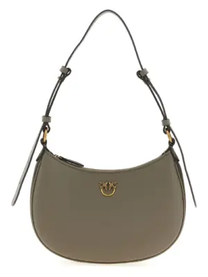 'Half Moon Mini' shoulder bag PINKO Beige