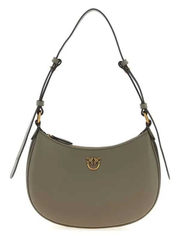 'Half Moon Mini' shoulder bag PINKO Beige