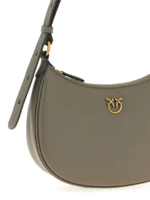 'Half Moon Mini' shoulder bag Woman PINKO Beige